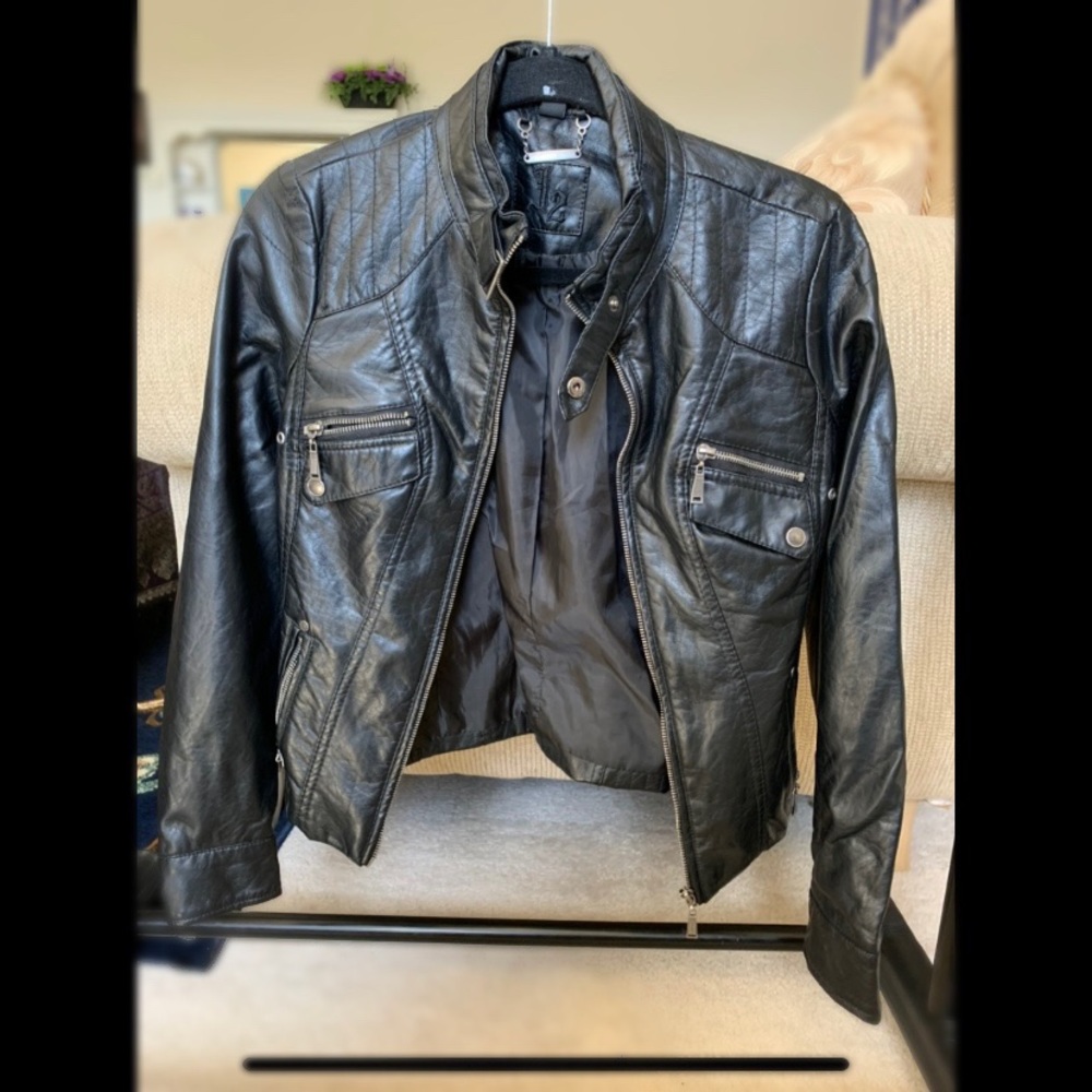 Leather jacket